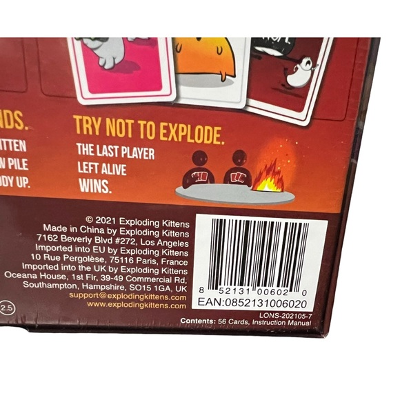 Exploding Kittens Card Game New - Picture 3 of 4